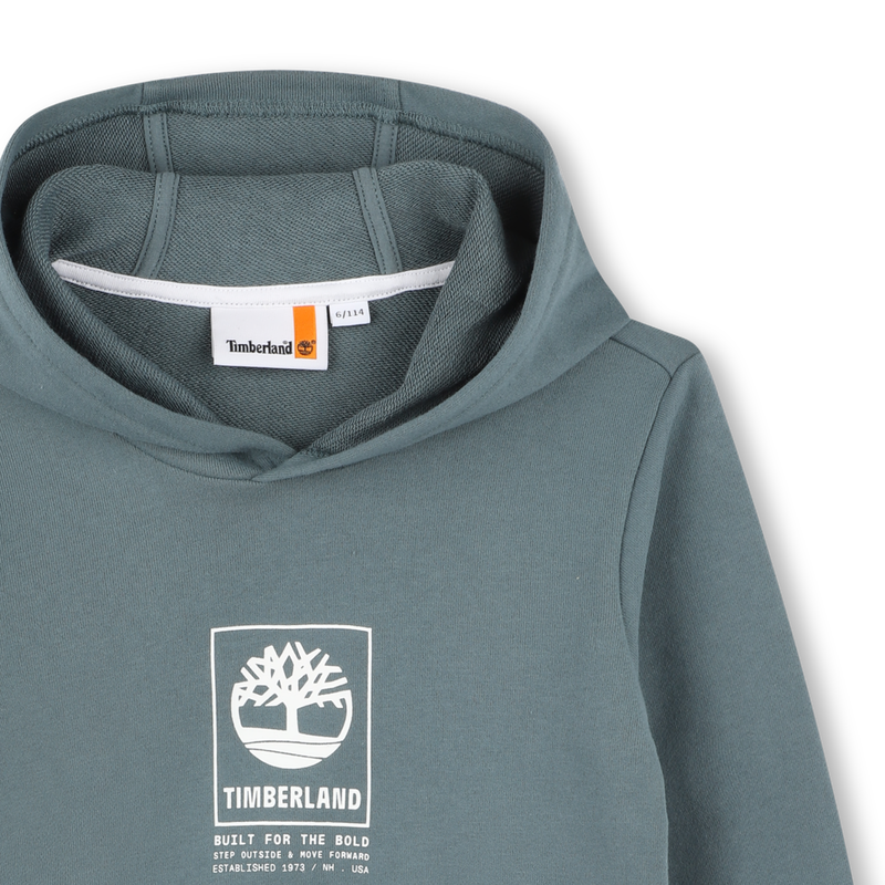 Hooded Fleece Sweatshirt TIMBERLAND 
                    BOY
