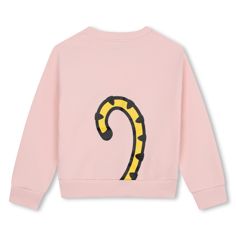 Cotton fleece sweatshirt KENZO KIDS 
                    GIRL