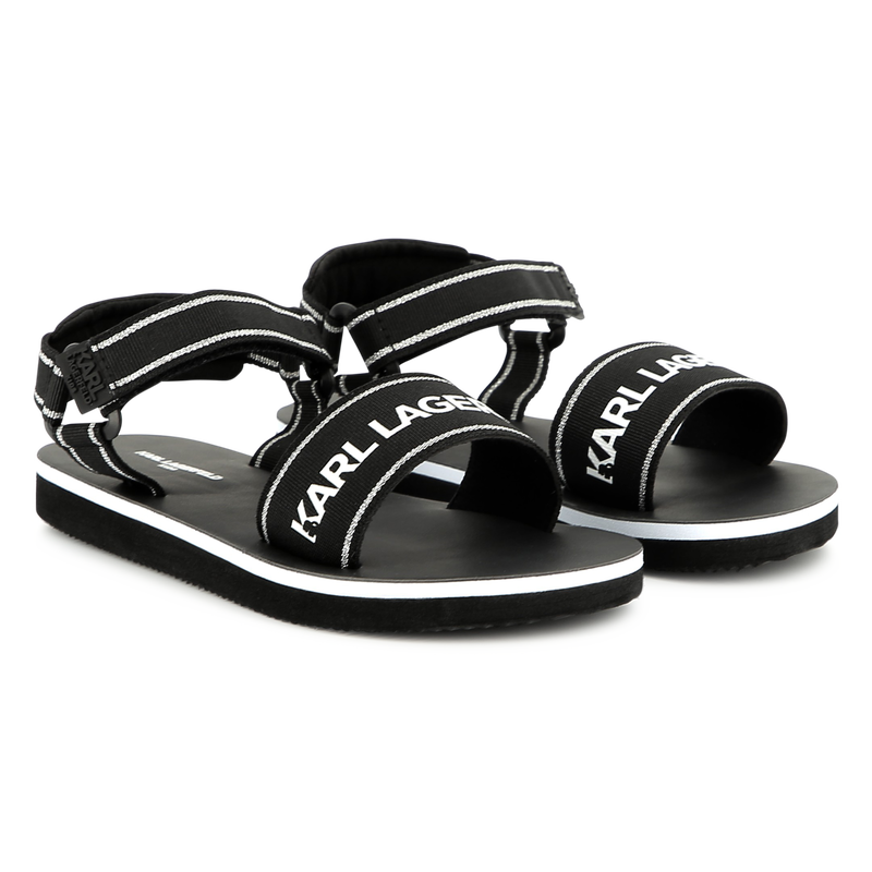 Light Velcro sandals KARL LAGERFELD KIDS 
                    GIRL