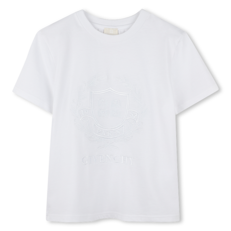 Short-sleeved cotton T-shirt GIVENCHY 
                    BOY