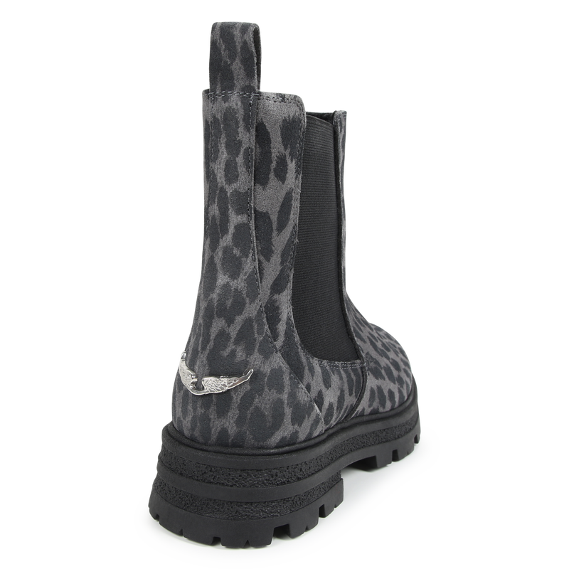 Patterned Leather Boots ZADIG & VOLTAIRE 
                    GIRL