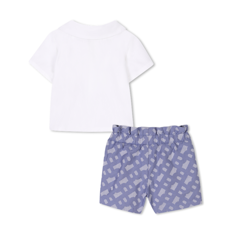 Shirt and shorts set BOSS 
                    GIRL