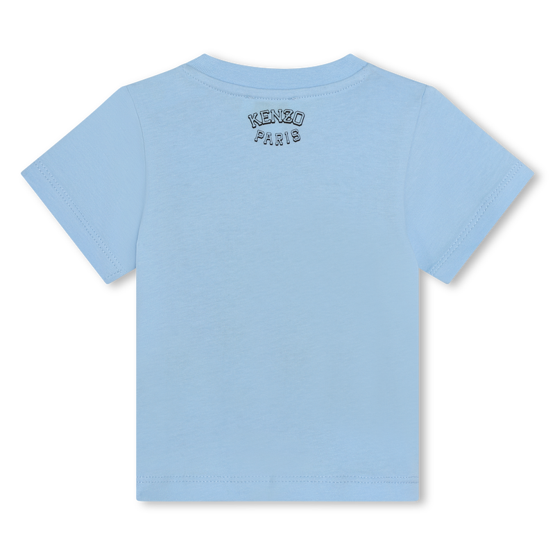 Cotton press-stud T-shirt KENZO KIDS 
                    UNISEX