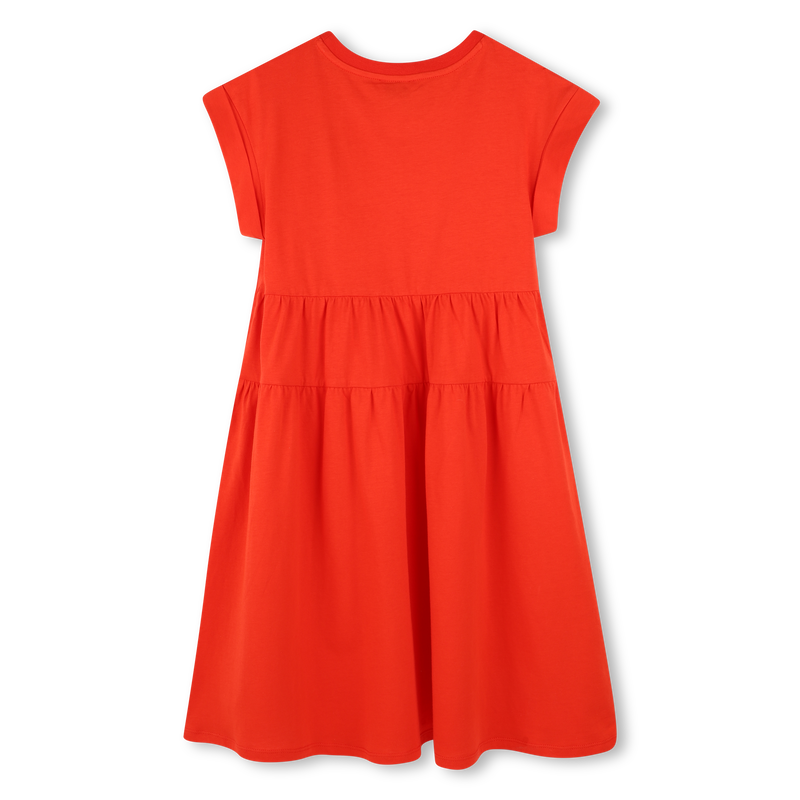 Dress with cutout waist panel KENZO KIDS 
                    GIRL