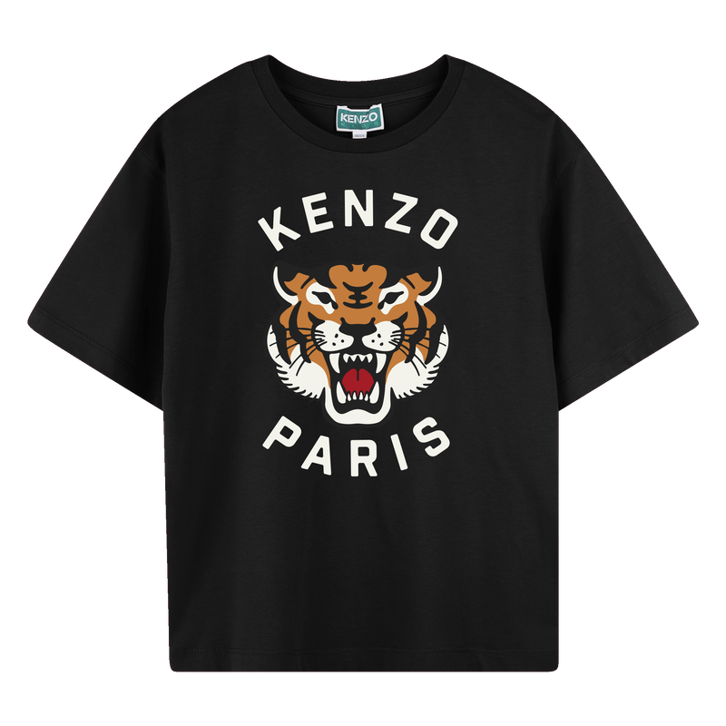 Printed cotton T-shirt KENZO KIDS 
                    BOY