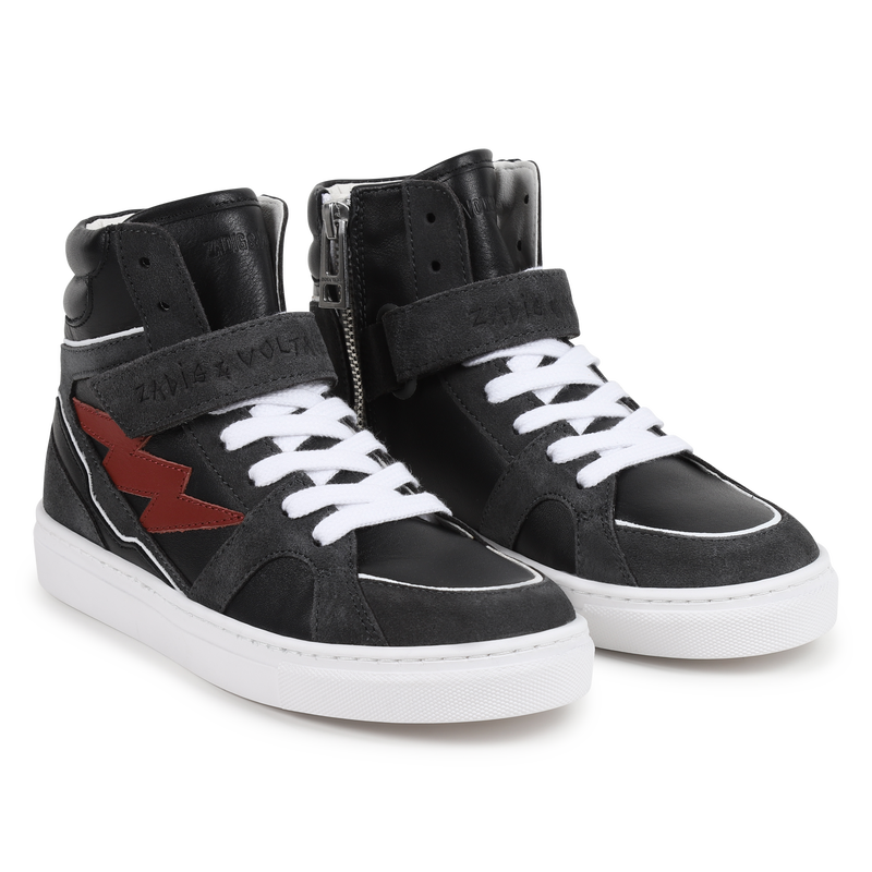 Velcro Leather Sneakers ZADIG & VOLTAIRE 
                    BOY