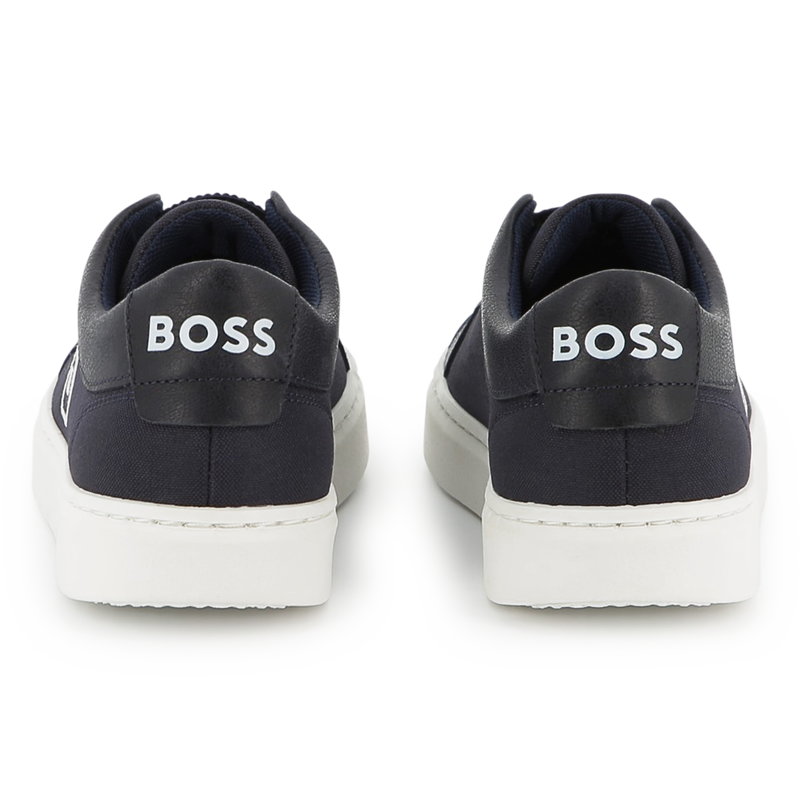 Elasticated lace-up sneakers BOSS 
                    BOY