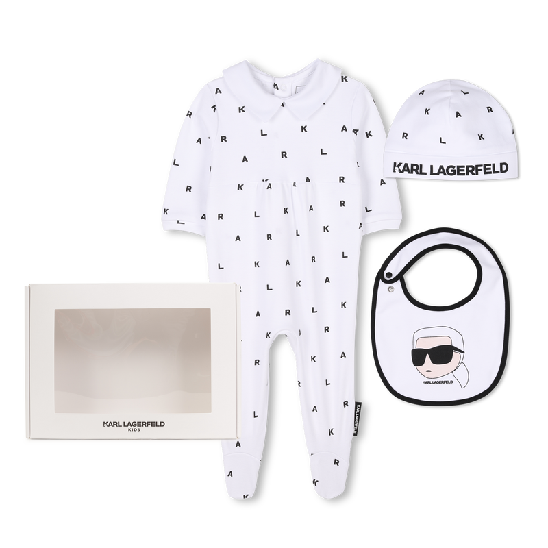 Three-piece newborn set KARL LAGERFELD KIDS 
                    BOY