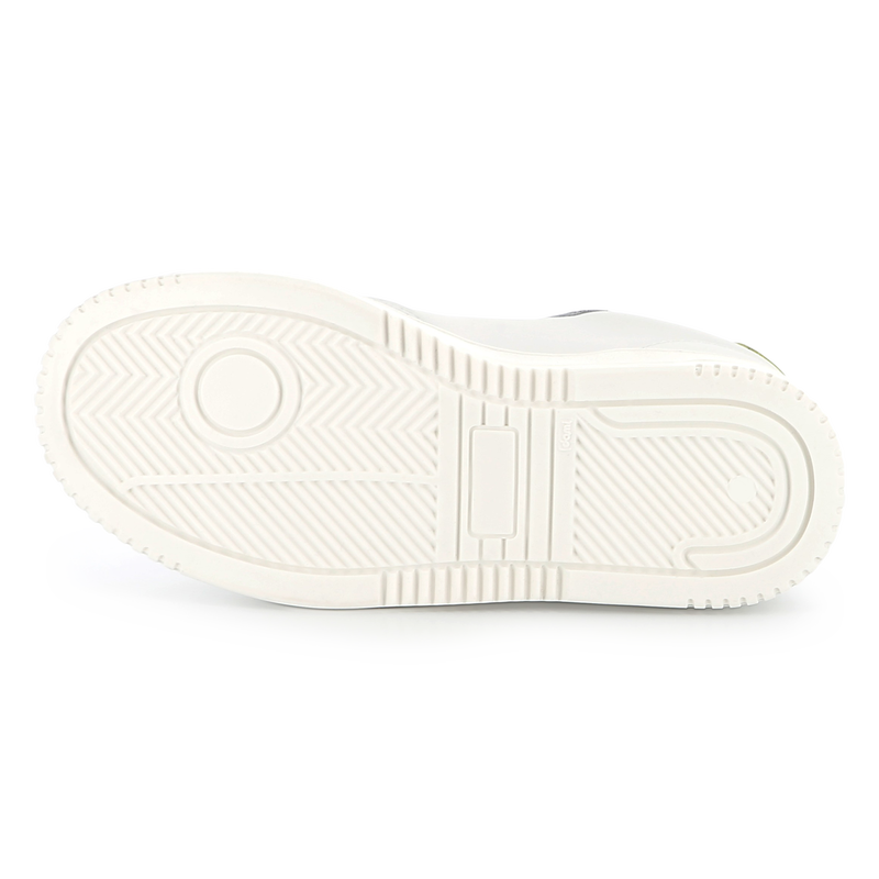 Self-adhesive leather sneakers THE MARC JACOBS 
                    BOY