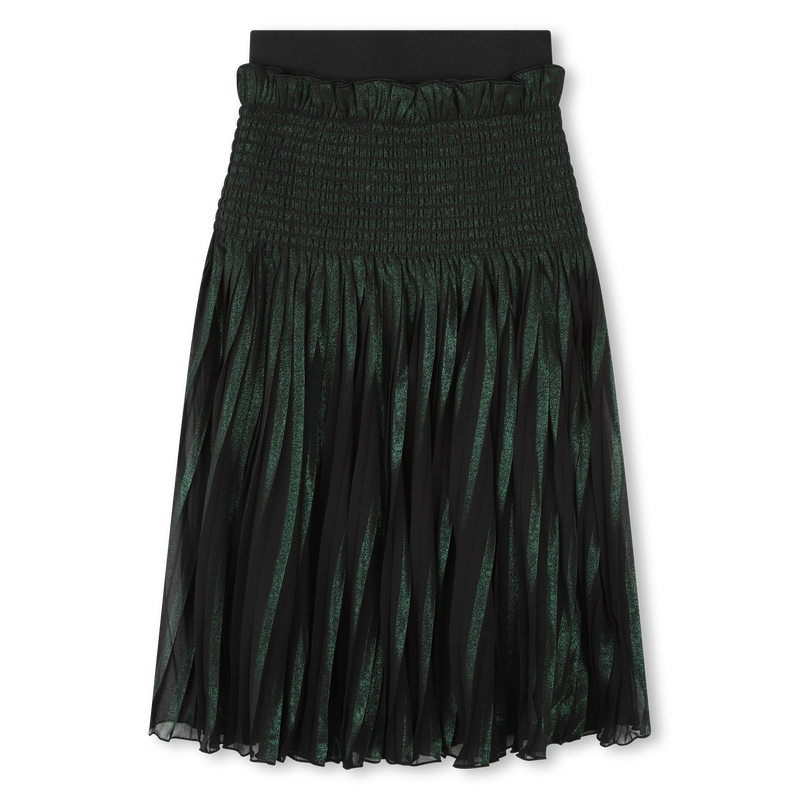 Pleated Iridescent Midi Skirt KARL LAGERFELD KIDS 
                    GIRL