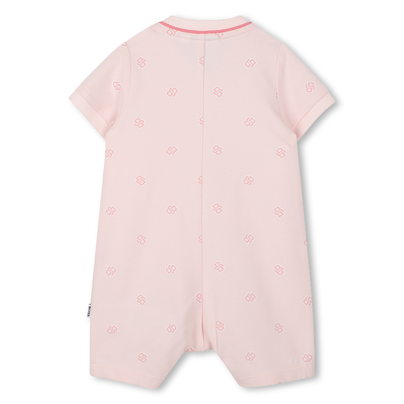 Printed short romper BOSS 
                    GIRL