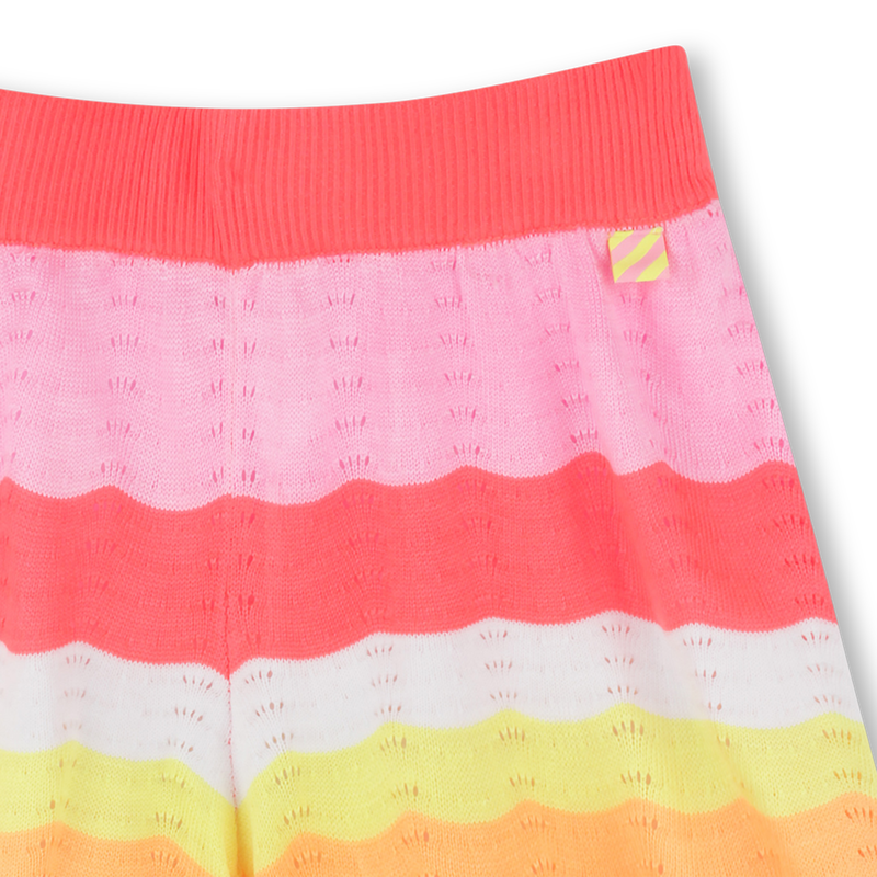 Striped tricot shorts BILLIEBLUSH 
                    GIRL