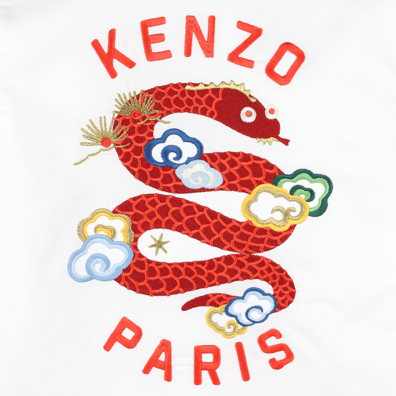 Embroidered cotton shirt KENZO KIDS 
                    BOY
