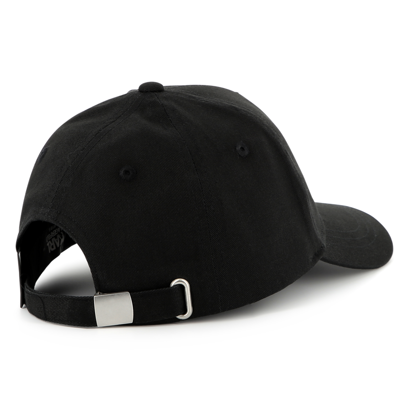 Adjustable cotton baseball cap KARL LAGERFELD KIDS 
                    GIRL
