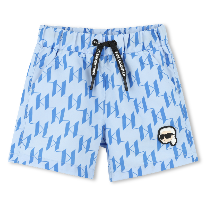 Shorts and T-shirt set KARL LAGERFELD KIDS 
                    BOY