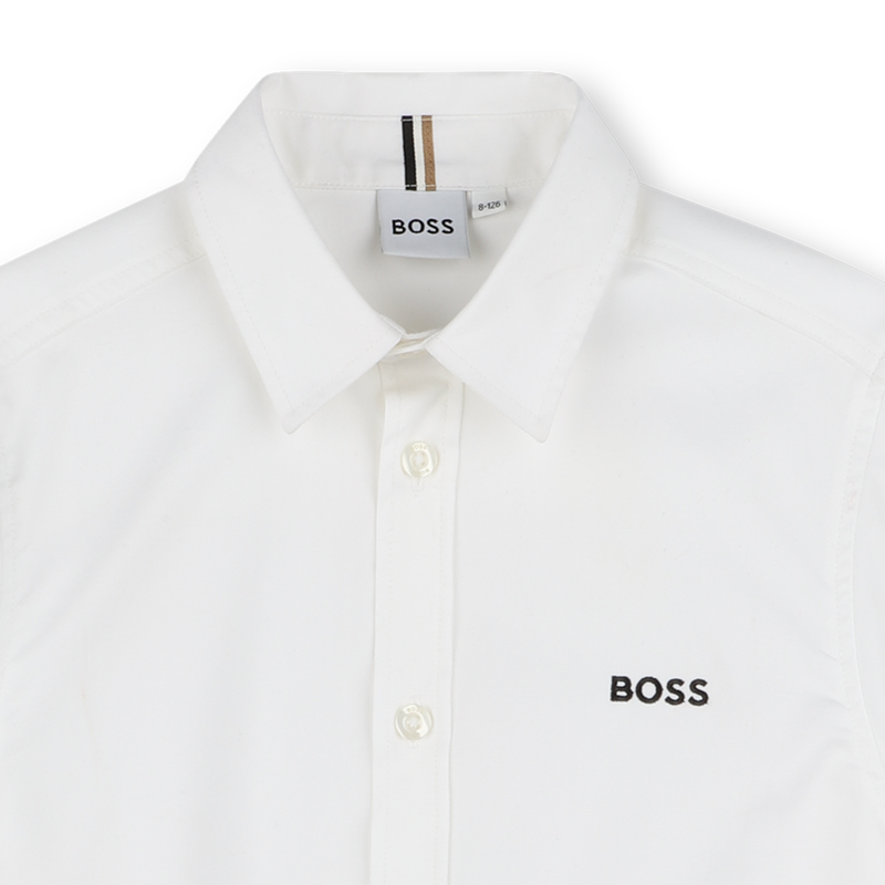 Long-sleeved cotton shirt BOSS 
                    BOY