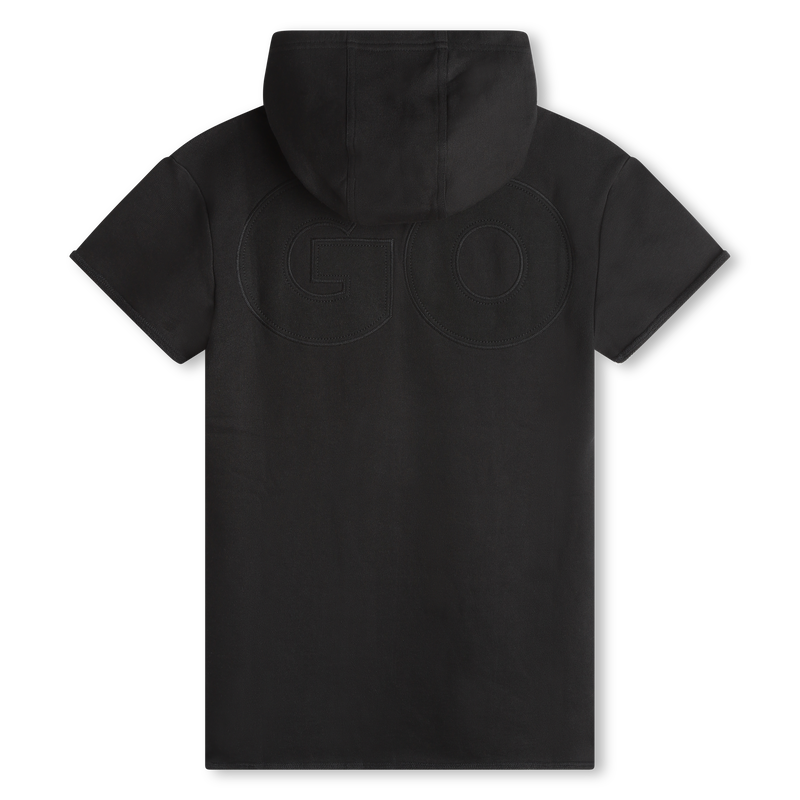 Hooded fleece dress HUGO 
                    GIRL