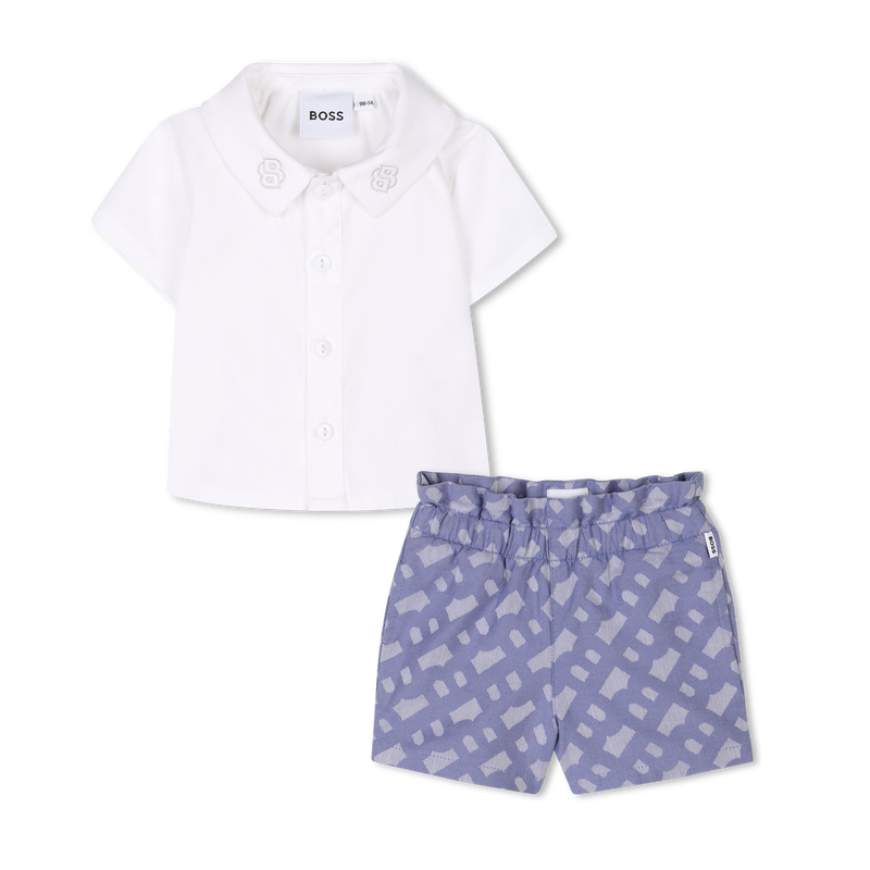 Shirt and shorts set BOSS 
                    GIRL