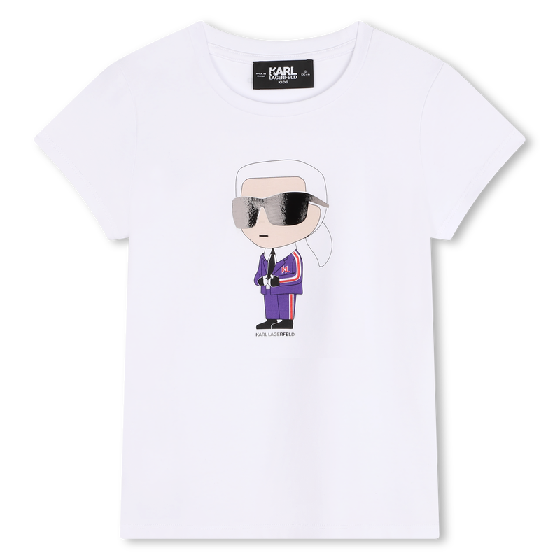 Karl Graphic Tee KARL LAGERFELD KIDS 
                    GIRL