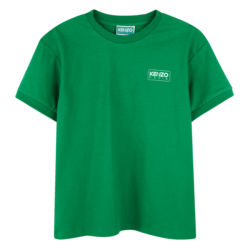 Short-sleeved cotton T-shirt KENZO KIDS 
                    BOY