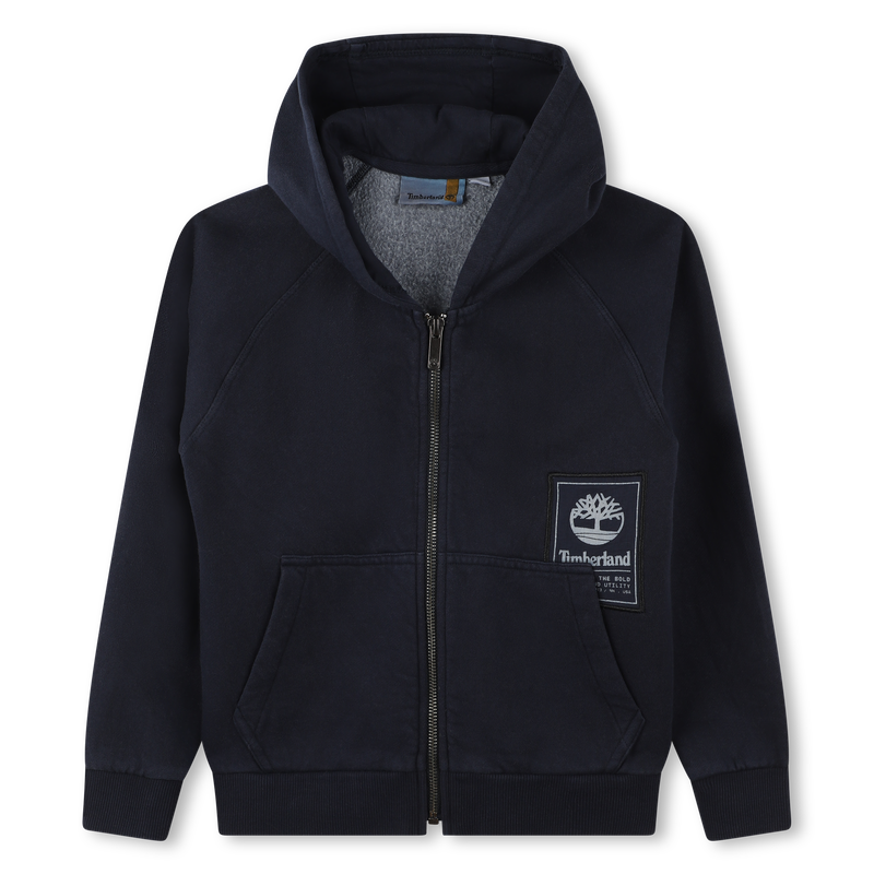 Hooded Fleece Cardigan TIMBERLAND 
                    BOY