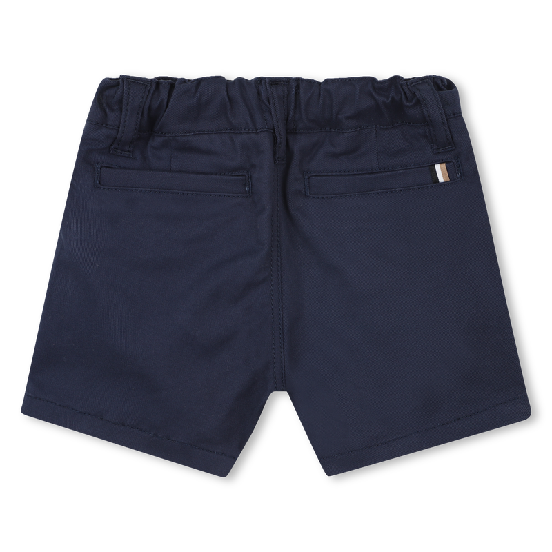 Plain cotton shorts BOSS 
                    BOY