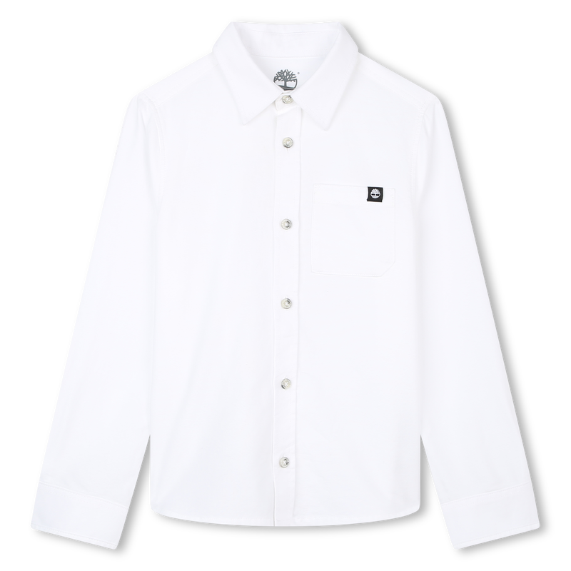 Oxford Cotton Shirt TIMBERLAND 
                    BOY