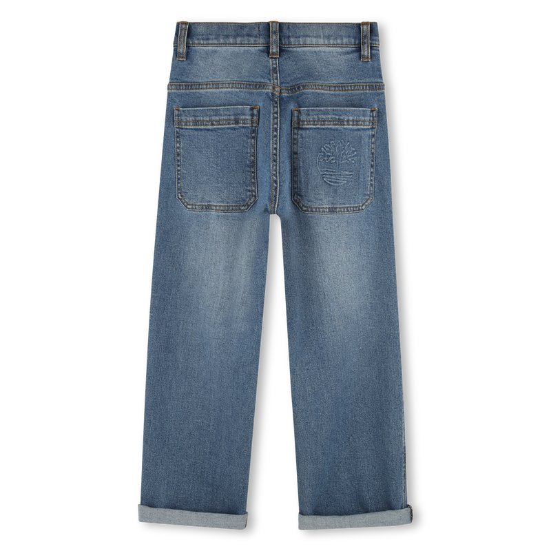 Wide adjustable-waist jeans TIMBERLAND 
                    BOY