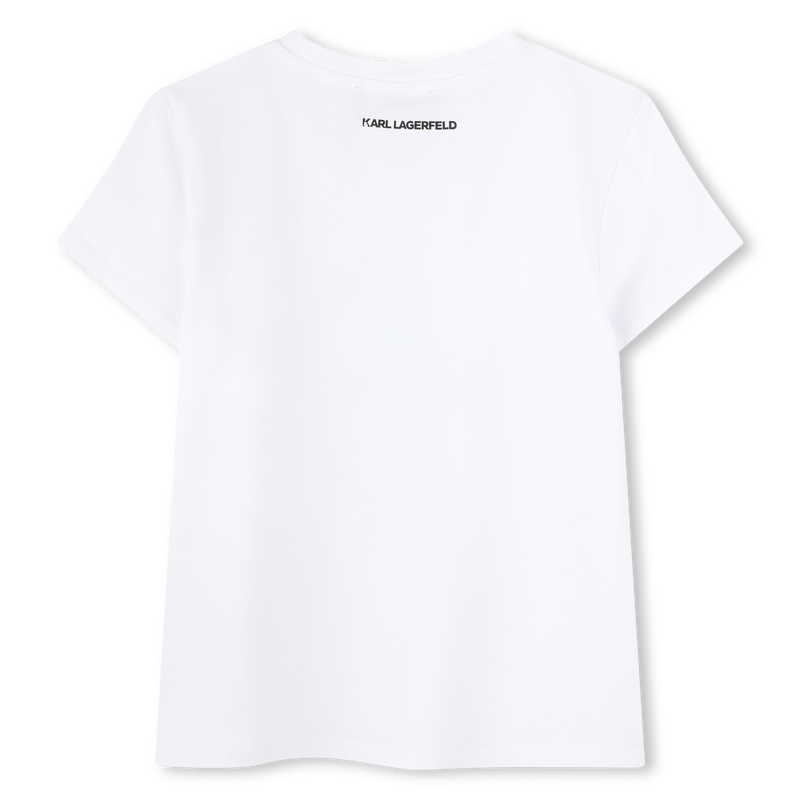 Short-sleeved T-shirt KARL LAGERFELD KIDS 
                    GIRL