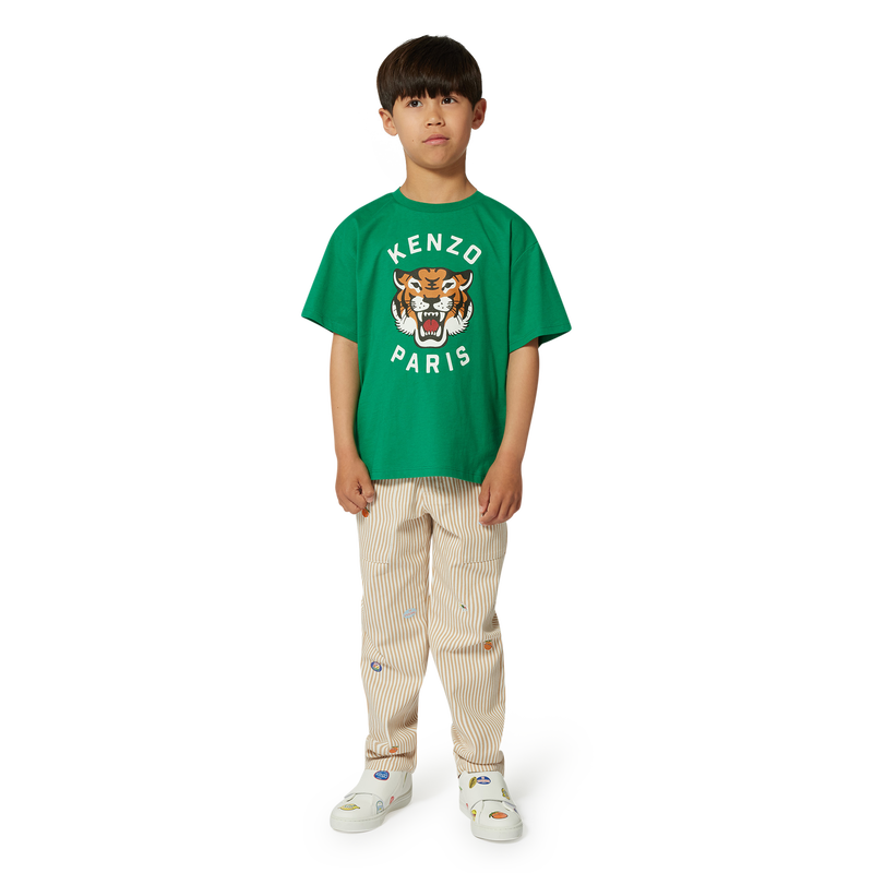 Printed cotton T-shirt KENZO KIDS 
                    BOY