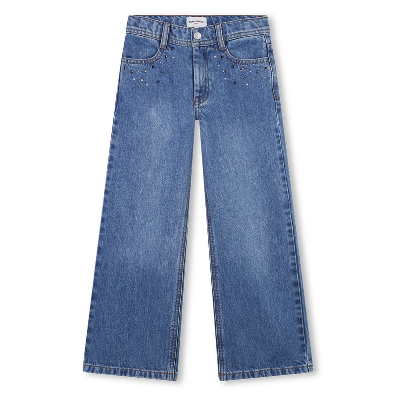 Diamanté Pocket Jeans SONIA RYKIEL 
                    GIRL
