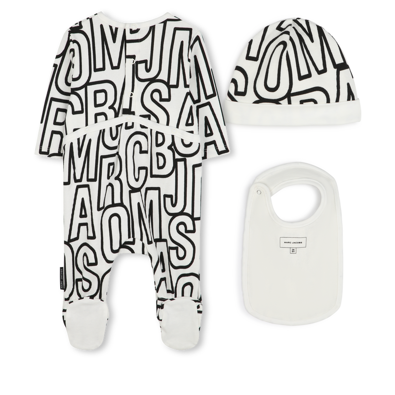 Pajamas, bib and hat THE MARC JACOBS 
                    UNISEX