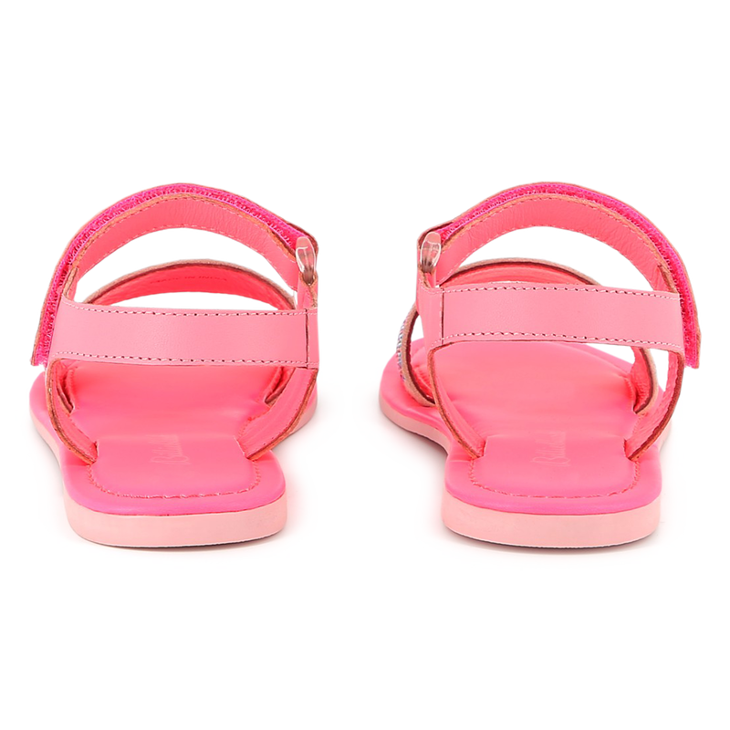 Leather Velcro sandals BILLIEBLUSH 
                    GIRL