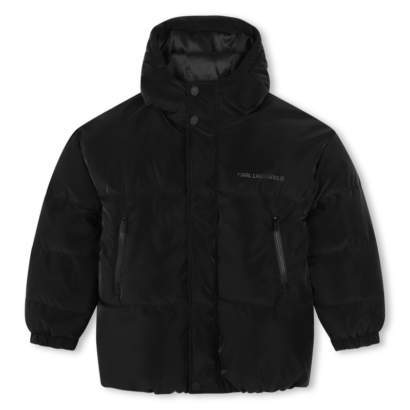 Water-Repellent Hooded Puffer KARL LAGERFELD KIDS 
                    BOY