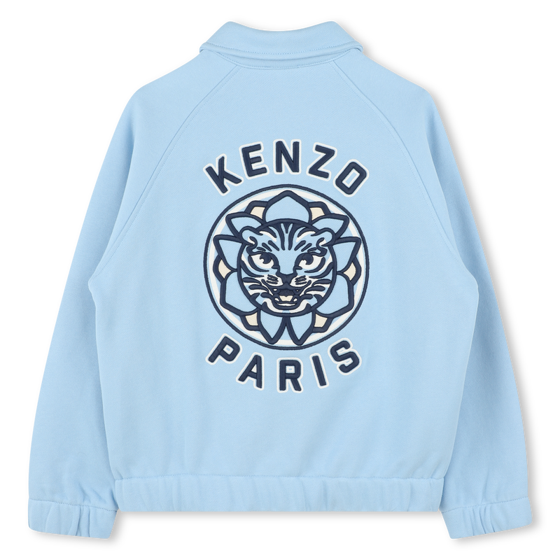 Zip-up jogging sweatshirt KENZO KIDS 
                    BOY
