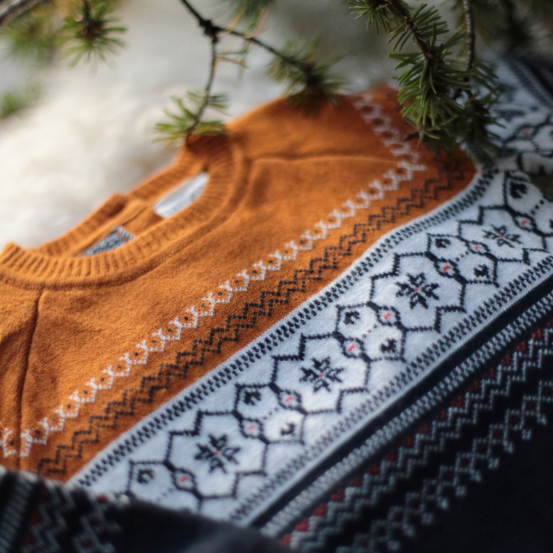 Jacquard Sweater CARREMENT BEAU 
                    BOY