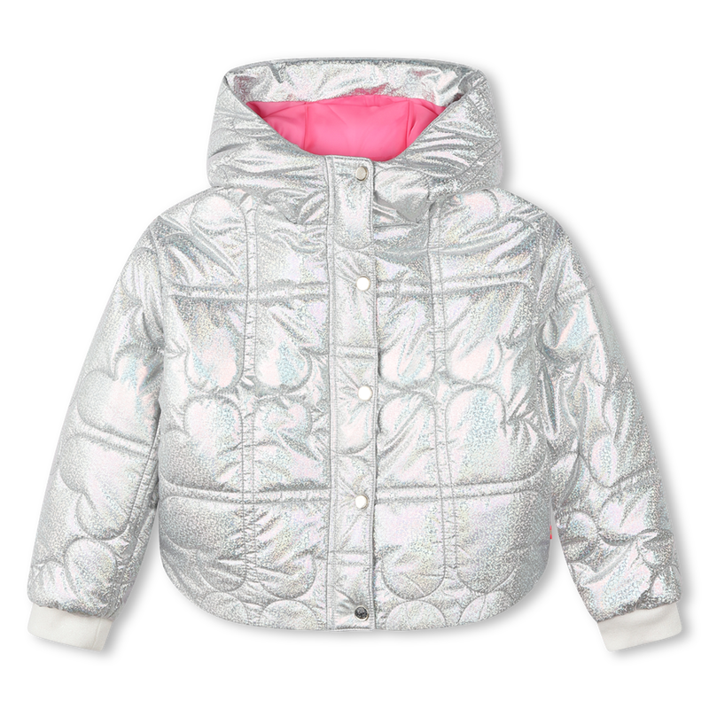 Metallic Hooded Puffer Jacket BILLIEBLUSH 
                    GIRL