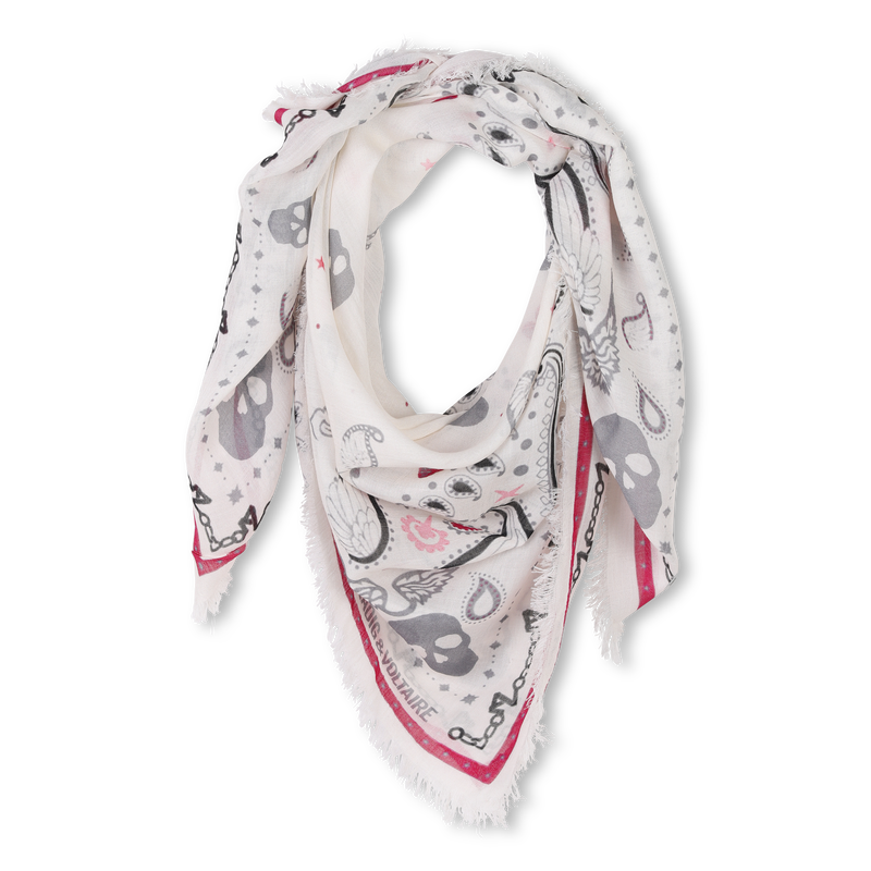 Patterned shawl ZADIG & VOLTAIRE 
                    GIRL