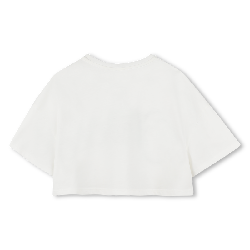 Short T-shirt with large logo CHLOE 
                    GIRL