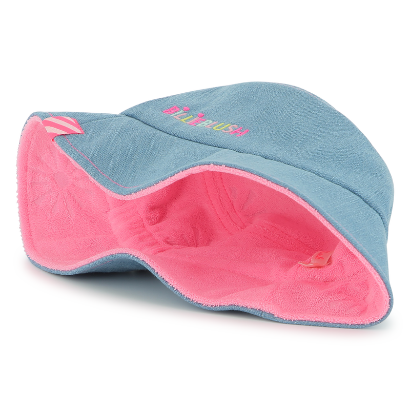 Reversible cotton bucket hat BILLIEBLUSH 
                    GIRL