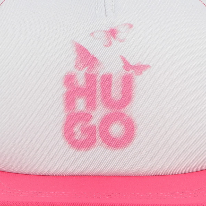 Adjustable bi-material cap HUGO 
                    GIRL