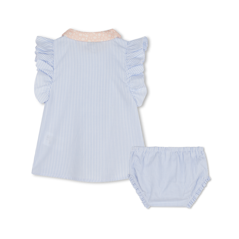 Striped dress and knickers set KENZO KIDS 
                    GIRL