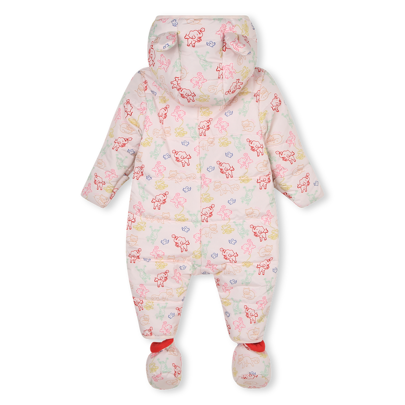Water-resistant snow suit KENZO KIDS 
                    GIRL