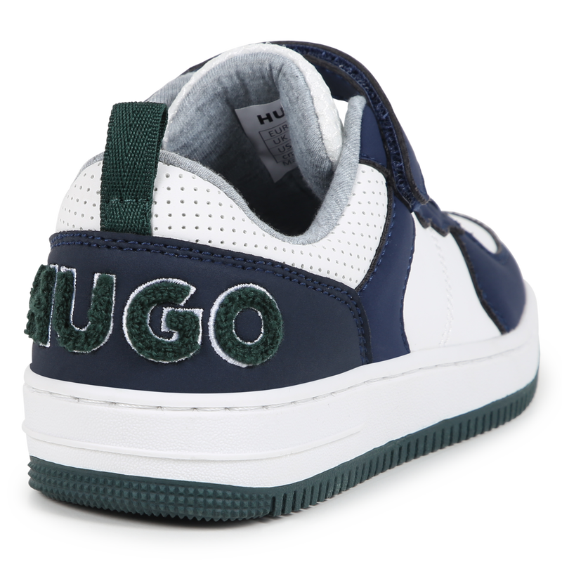 Lace-Up Velcro Sneakers HUGO 
                    BOY