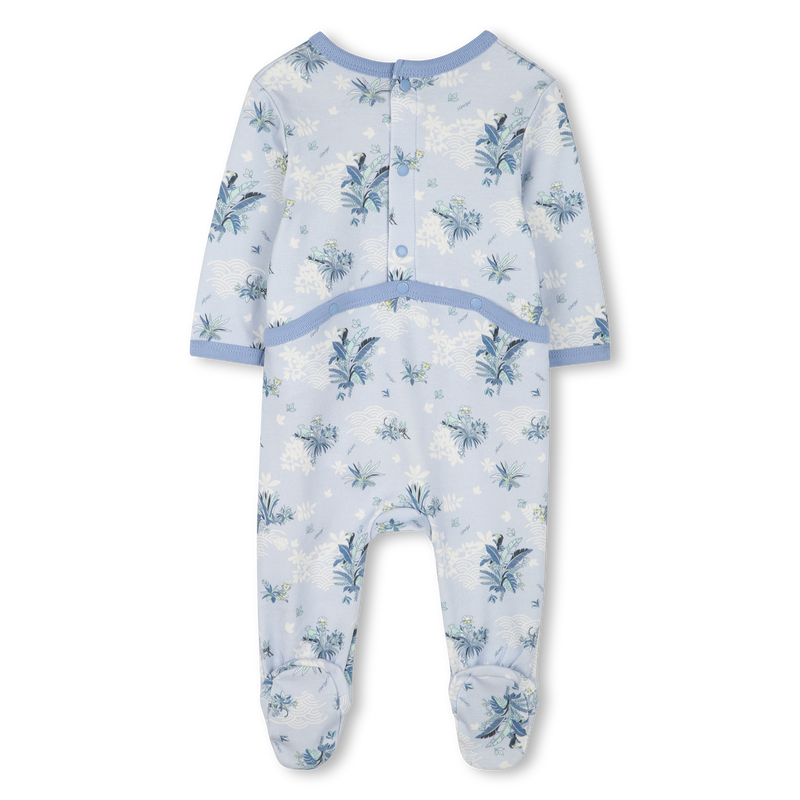 Cotton pajamas, bib and hat KENZO KIDS 
                    BOY