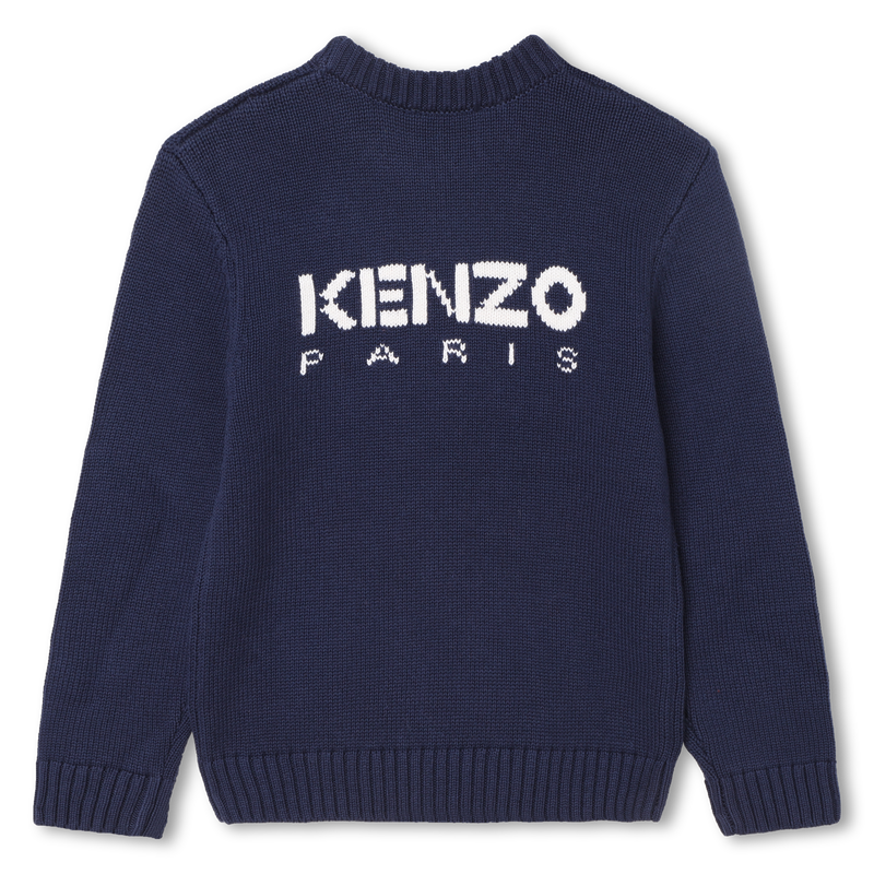 Graphic print knit pullover KENZO KIDS 
                    BOY