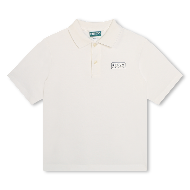 Logo short-sleeved polo KENZO KIDS 
                    BOY