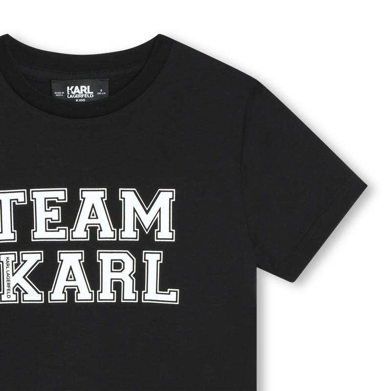 Short-Sleeved T-Shirt KARL LAGERFELD KIDS 
                    BOY