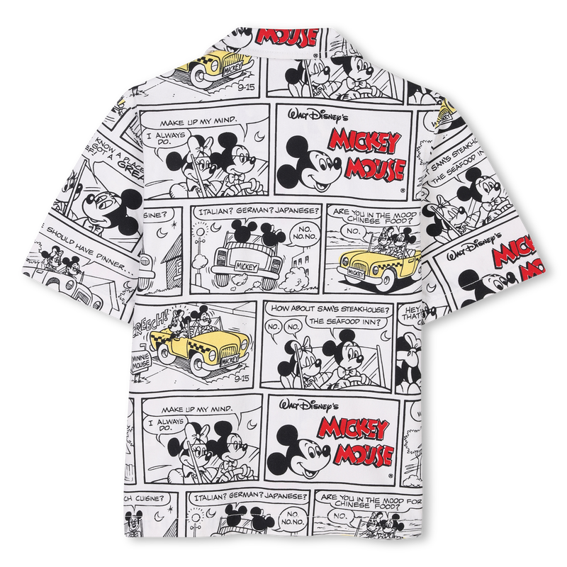 Short-sleeved cotton shirt THE MARC JACOBS 
                    BOY