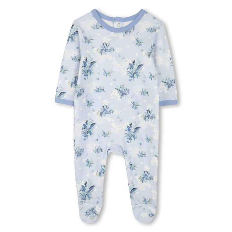 Cotton pajamas, bib and hat KENZO KIDS 
                    BOY